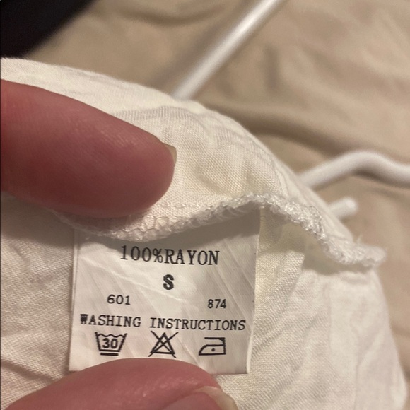 White Ruffled Skirt - Picture 2 of 2